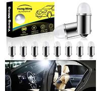 YONGMING H6W T4W BA9S Ampoule Led Pour Le DôMe IntéRieur De La Voiture Carte De L’Ampoule, Ampoule LatéRale, Ampoule De Plaque, D’Immatriculation