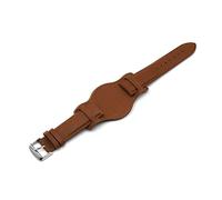 YONGNAGUI NASUNJIA Bracelet à Poignet for Hommes rétro à la Main 20mm 22mm Bracelet de Manchette en Cuir Bracelet Jaune Bleu Noir Vert Couleur Rouge Bracelet(Brown-1_22mm)
