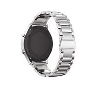 YONGNAGUI NASUNJIA Bracelet de montre adapté à 3 musiques 3 Lux Style HR en métal Anti-chute, bracelets de montre durables(Silver,Vivomove 3)