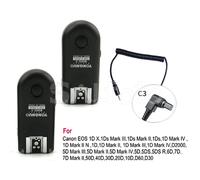 Yongnuo RF-603 II 2.4G Déclencheur Flash Sans Fil Transcsec Déclencheur À Distance RF603II C1 C3 N1 N3 Pour IL Nikon Appareil Photo DSLR - Type 1 to 1 C3 for Canon