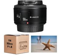 Yongnuo YN Objectif 50mm F/1.8 AF/MF pour Canon EF monture EOS Camera LF651