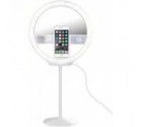 Yongnuo Yn128 Ii Lampe De Beauté Led Portable Avec Miroir Cosmétique Intégré, Rose