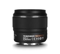 YONGNUO YN42.5mm F1.7M II Objectif à focale Grande Ouverture F1.7 Noir - Compatible Monture Micro 4/3 Panasonic & Olympus