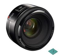 Yongnuo YN50mm F1.8 Objectif Prime Standard Grande Ouverture Auto Focus Objectif Compatible avec Canon EF Mount Rebel DSLR Camera