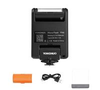 YONGNUO YN6 Caméra Speedlite GN8 Mini Flash, 1/250s HSS, 500 Flash, Rotation 105° avec Film Température de Couleur, Réflecteur pour Sony A7 A6400 A6500 A6300 A6000 A5100 A5000 (Noir)