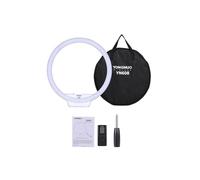 Yongnuo yn608 RGB - Lampe Anneau LED, Couleur Noir et Blanc
