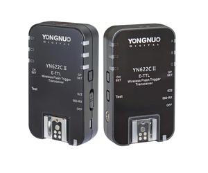 Yongnuo YN622C II Kit de 2 émetteurs pour Canon TL HSS 7 canaux Noir