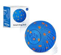 Yongsenina Balle intelligente pour chien et pic de Noël - Option interactive émotionnelle pour chiens de taille moyenne et grande taille, utilisation en intérieur et en extérieur #Bleu