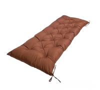 YongXinMY Coussin de banc imperméable pour intérieur/extérieur - Coussin épais, antidérapant et doux avec attaches - Housse de siège rectangulaire confortable pour balancelle de jardin, terrasse