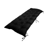 YongXinMY Coussin de banc imperméable pour intérieur/extérieur - Coussin épais, antidérapant et doux avec attaches - Housse de siège rectangulaire confortable pour balancelle de jardin, terrasse