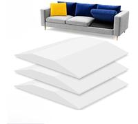 YongXinMY Coussin de canapé pour siège affaissé - Mousse à mémoire de forme haute densité trapézoïdale et incurvé - Coussin de rechange pour réparation de siège de meubles (#6, 50 x 50 x 5 cm)