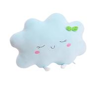 YongXinMY Coussin décoratif en forme de nuage et de soleil - Coussin décoratif en peluche douce - Coussin de taille en coton PP - Rembourrage en coton PP - Pour voiture, canapé, chambre à coucher