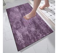 YongXinMY Diatom Tapis de bain fin et moderne minimaliste antidérapant avec revers en caoutchouc - Surface absorbante à séchage rapide pour douche, baignoire, évier, entrée, porte de toilettes (#5, 60