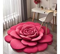 YongXinMY Grand tapis de sol romantique à motif de diatomite 3D en velours doux absorbant antidérapant à séchage rapide pour toilettes, douche, entrée, couloir, usage domestique (#D, 60 x 60 cm)