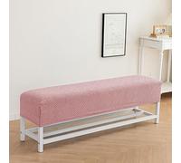 YongXinMY Housse de banc extensible pour salle à manger, cuisine, salon, chambre à coucher - Tissu jacquard épais et lavable pour piano (#5, XL)