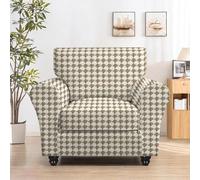 YongXinMY Housses de chaise d'appoint du milieu du siècle avec housse de coussin - Ensemble de canapé extensible moderne à imprimé floral botanique élastique pour salon, chambre à coucher, bureau (#15