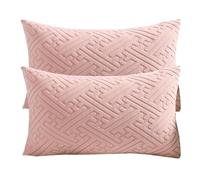 YongXinMY Lot de 2 taies d'oreiller rectangulaires modernes de taille standard - Housses de coussin décoratives douces et douces pour canapé, lit, salon, chambre à coucher, bureau, décoration