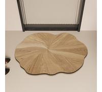 YongXinMY Tapis de bain rustique à motif de diatomées - Tapis de bain rustique à motif naturel antidérapant et super absorbant à séchage rapide pour douche, baignoire, lavabo, chambre à coucher