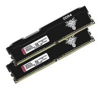 Yongxinsheng 2666 MHz Ram DDR4 32go (2x16go) PC4-21300 Udimm CL19 Non-ECC Unbuffered 1.2V 288-Pin Mémoire Ram Barette Kit pour Ordinateur de Bureau (Noir)