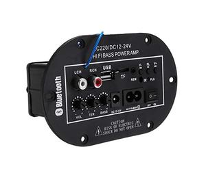 YONGYAO 100W Haute Puissance Bluetooth Subwoofer Hi-FI Bass AMP Amplificateur Conseil avec télécommande pour la Voiture de Voiture MP3 Audio