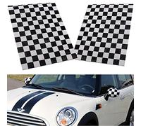 YONGYAO 2Pcs Carreaux Vinyle Miroir Side Stickers pour Mini Cooper