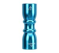 YONGZURA 3 en 1 Pool Cue Tip Shaper & Scuffer | Outil d'accessoires de repère en Aluminium | Shaper de Pointe Efficace pour Un Meilleur contrôle/amélioration de la poignée de la Balle | (Blue)