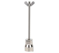 YONGZURA 4MM Rideable Hub Removal Tool | Silver Plated Protective Sleeve | Stainless Steel Freehub Remover for Mountain Rides | 156mm Length