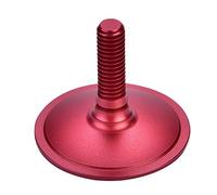 YONGZURA Cycling Headset Top Cap | 28.6mm Tube Cover for Mountain Ride | Aluminum Alloy Stem Spacer/Handlebar Grip End Plug | Black & Red Options (Red)