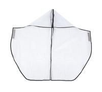 YONGZURA Housse de Pluie pour Sac de Sport |- Capot en PVC protège Les Clubs de la Pluie et des débris |Cape de Pluie Transparente pour Chariot/Chariot/Sac de Sport |Conception Pliable