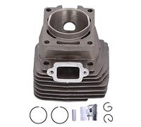 YONGZURA Kit de Piston Cylindre 50mm, Accessoire de Remplacement pour tronçonneuse MS441 1138 020 120, Longue durée de Vie, Accessoires pour Outils de Jardin