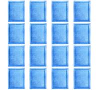 Yonice Lot de 4 cartouches de filtre d'aquarium compatibles avec AquaTech 20-40 et 30-60