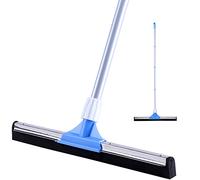 YONILL Raclette pour Sol en béton - Raclette de 127 cm avec Long Manche pour Sol carrelé, essuie-Glace en Mousse Robuste pour Garage, Douche, Cuisine, fenêtres, Verre, Tapis et Poils d'animaux