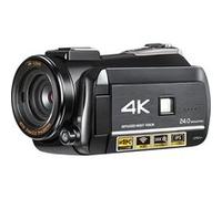 YONIS Caméscope Numérique 4K 24MP Vision Nocturne Noir Noir G
