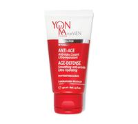 Yonka For Men Age Defense Hydratant 40ml - Crème Visage Anti-Âge Quotidienne pour Peau Sèche et Mature - Ultra Hydratante, Prévient les Rides, Antipollution, Antioxydante - Origine Naturelle
