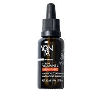Yonka Sérum Vitamine C 30ml - Texture Huile - Anti-Âge, Éclat et Unifiant Illumine et Réduit les Taches - 20% de Vitamine C Stable - 99,9% d’Ingrédients d’Origine Naturelle