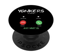 Yonkers Appelle et Je Dois partir en Voyage à New York PopSockets PopGrip Adhésif
