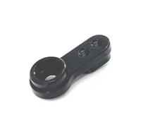 YONMFRDS pour FMS pour FCX24 1/24 Bras Servo Métal Palonnier Pièces Détachées Véhicules Tout pour Terrain Chenilles Accessoires Mises Niveau Remplacements RC Pièces De Bricolage(Black)