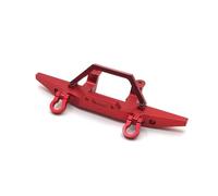 YONMFRDS pour MN99S pour MN D90 D91 D96 D99S MN90 MN99 1/12 Pare Chocs Avant en Métal pour Voitures Et Camions RC Et Accessoires Mises À Niveau Remplacement Et Utilisation RC Pièces De Bricolage(Red)