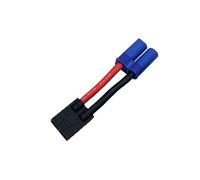 YONMFRDS pour Traxxas EC5 XT60 12 AWG Câble Convertisseur ECS Mâle Femelle Adaptateur Câble Chargeur Rechange pour Chargeur Batterie LiPo Voiture Télécommandée RC Pièces De Bricolage(EC5-M to TRX-F)