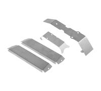 YONMFRDS pour Traxxas pour TRX-4 pour E-REVO 1/10 4 Pièces Protection D'essieu Plaque Pare Chocs Châssis Rechange Voiture sur Chenilles RC RC Pièces De Bricolage