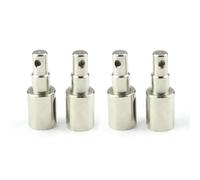 YONMFRDS pour Wltoys 104001-1943 1/10 4 Pièces Tasse Différentielle Métal RC Voiture Tout pour Terrain Véhicule À Chenilles Accessoires Mise À Niveau Remplacement RC Pièces De Bricolage