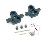 YONMFRDS pour WPL B14 B16 B24 B36 C14 C24 C34 MN90 MN91 MN45 MN99 1/16 1 Jeu Boîte Vitesses Transmission Entièrement Métallique sans Moteur Pièce Rechange Voiture RC RC Pièces De Bricolage(Black)