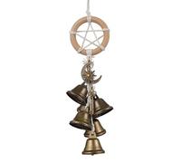 YONMLEDO Clochette De Porte en Fonte Antique Cloche décorative Suspendue for Porte for la Protection, décoration de Sonnette d'halloween Vintage, carillons éoliens Magiques(Style 3)