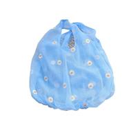 YONMLEDO Sac Fourre Tout En Toile Imprimée Petits sacs fourre-tout transparents en tissu for femmes, sac à main brodé marguerite, sac à fruits, petite décoration