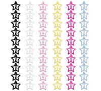 YONOY Lot de 60 pinces à cheveux antidérapantes en métal - Plusieurs couleurs - Style Y2K