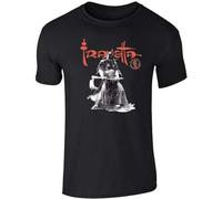 YONQI Death Dealer Frank Frazetta Art T-shirt unisexe pour hommes, femmes, filles, garçons, Noir , XL