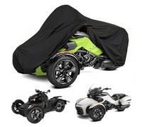YONQIFON Spyder Coque intégrale 420D compatible avec Can-Am Spyder F3-S/Ryker 600 900 Sport vraiment étanche à la poussière et aux intempéries (pas pour F3 Limited/RT)