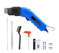 Yontwe Air conditionné Coupe-mousse 250W Couteau Chauffant électrique Kit d'outils de Coupe en Polystyrène Coupeur de Panneaux de Mousse à fil Chaud avec Lame Pliable de 12'' 24h de Travail