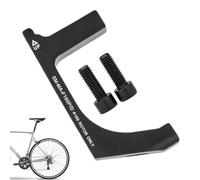 Yonuaret Adaptateur de frein à disque de vélo | Adaptateur de frein à disque de vélo | Adaptateur pour montage plat sur poteau en d'aluminium | Accessoire de vélo léger pour la conversion de