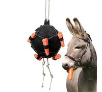 Yonuaret Boule à Friandises pour Cheval | Distributeur Interactif De Carottes | Jouet contre l'Ennui au Box ou au Pré | Pour Chèvres Moutons Vaches Grange Clôture Écuries Paddocks Ferme Intérieur